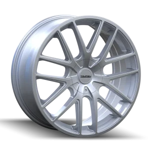Touren – TR60 – Silver – 17″x7.5″ 42mm – All weather Wheels – 3260-7714S